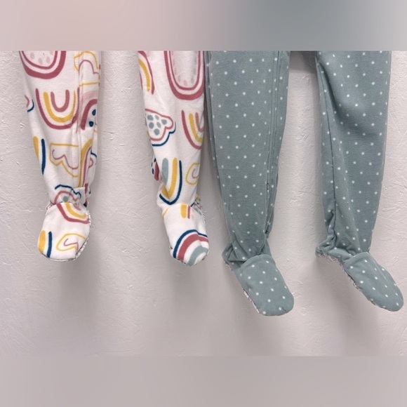 CARTER’S 2-Pack - 1-Piece Fleece Footed Sleepwear - 4T - Picture 7 of 16